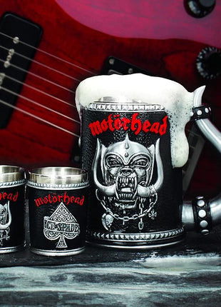 Nemesis Now Motorhead Tankard Mug 14cm Black, Resin w/Stainless Steel Insert