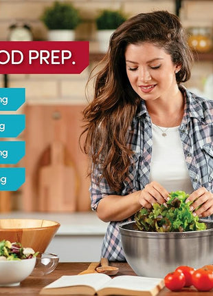 Belwares Mixing Bowls with Lids Set - Nesting Bowls with Graters, Handle, Pour Spout, Airtight Lids - Stainless Steel Non-Slip Mixing Bowl for Cooking, Baking, Prepping, Food Storage (Set of 3)