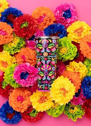 Swig Life 32oz Insulated Tumbler, Travel Coffee Tumbler with Lid, Cup Holder Friendly Travel Coffee Mug, Stainless Steel with Lid (Caliente)