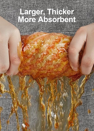 JOYMOOP 12 Pack Microfiber Cleaning Cloth, Larger Kitchen Towels, Dish Rags for Dish Drying Washing, Absorbent Streak Free Lint Free Rags for Cleaning - 11.81" x 15.75"