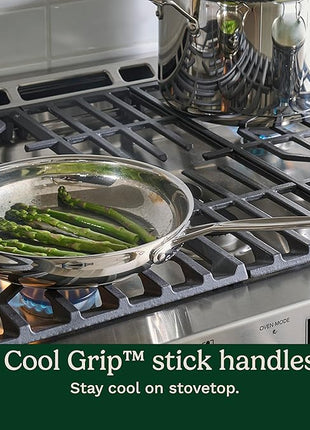 Cuisinart 77-11G Stainless Steel 11-Piece Set Chef's-Classic-Stainless-Cookware-Collection