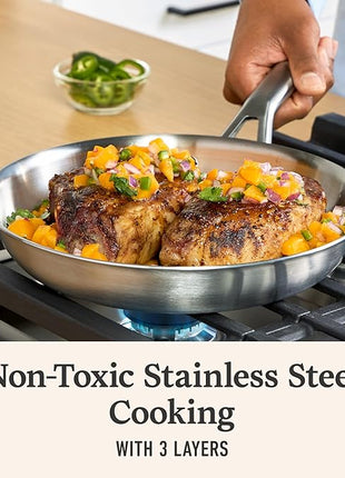 Calphalon Stainless Steel 3-Piece Cookware Set