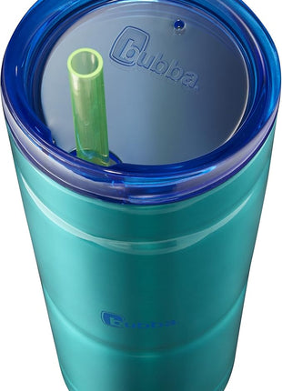 Bubba Envy S Stainless Steel Tumbler with Straw, 24oz, Island Teal