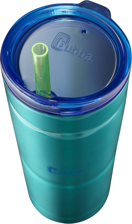 Bubba Envy S Stainless Steel Tumbler with Straw, 24oz, Island Teal