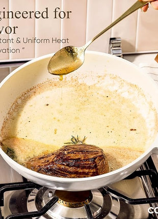 CAROTE 14 Pcs Pots and Pans Set Nonstick,Cookware Set Kitchen Cooking Set with Utensil and Pan Protectors