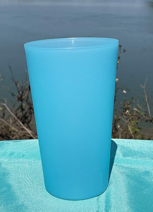 Unbreakable Plastic Cups Reusable - 28 oz Plastic Tumblers set of 12, BPA-Free Dishwasher Safe & Lightweight Reusable Cups for Kitchen, Home, Office, Outdoor