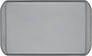 Farberware Nonstick Bakeware Set, Nonstick Cookie Sheets / Baking Sheets - 2 Piece, Gray