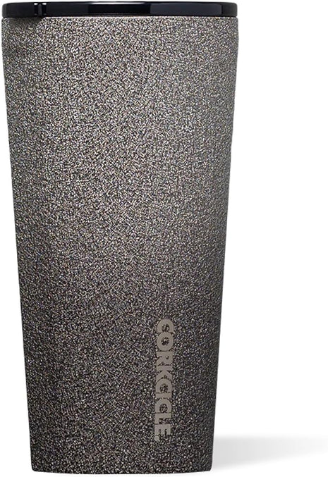 Corkcicle Classic Tumbler - Keeps Drinks Cold for 9 Hours & Hot for 3 - Triple-Insulated Stainless Steel - Holiday Tumbler Gift - 16 oz - Steel Shadow