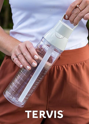 Tervis Venture Lite Kelly Ventura - Floral Collection Made in USA Double Walled Insulated Tumbler Travel Cup Keeps Drinks Cold & Hot, 24oz Water Bottle, Posy