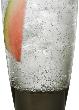 Libbey Classic Smoke Tumbler Glasses, Set of 12