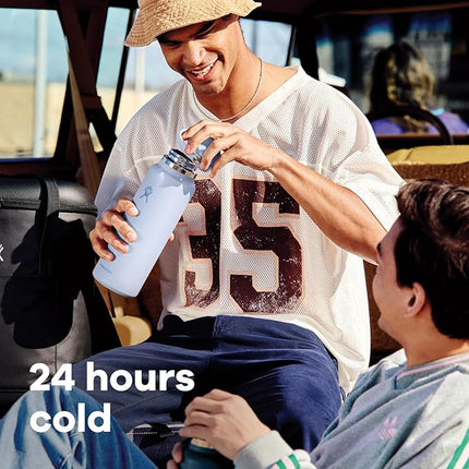 Hydro Flask 32 Oz Wide Mouth Flex Straw Cap Moonshadow