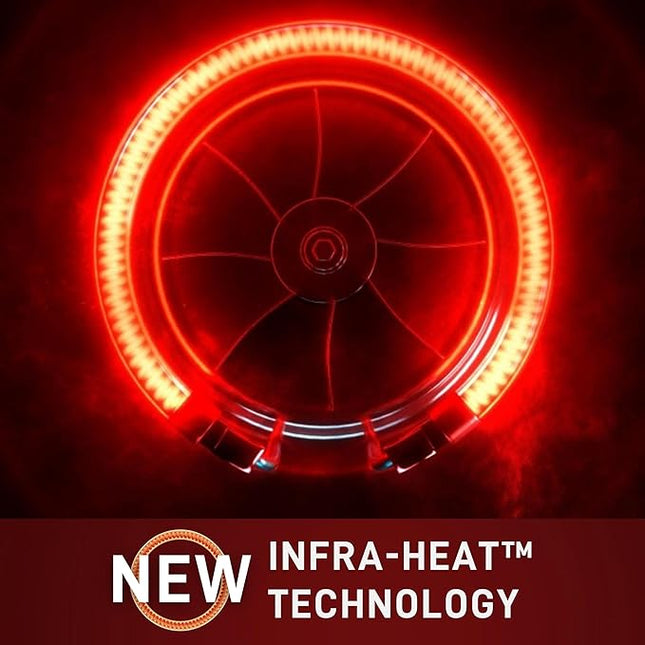 T-fal Infrared Air Fryer, 2x Faster Than Traditional Heating*, Large Air Fryer Toaster Oven Combo, 6 Qt Digital Touch Screen, 7-in-1 Cooking Functions, No-Shake Technology, 1550W, Black,