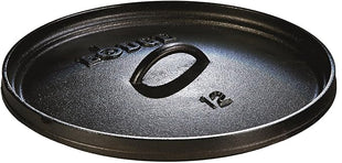 Lodge 8 Quart Pre-Seasoned Cast Iron Camp Dutch Oven with Lid - Dual Handles - Use in the Oven, on the Stove, on the Grill or over the Campfire - Black