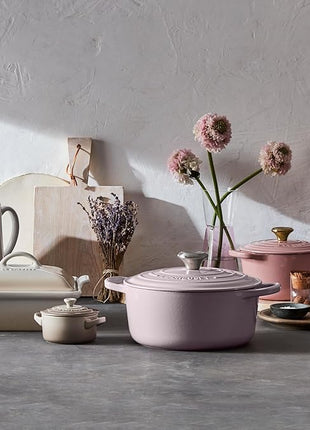 Le Creuset Stoneware Mini Round Cocotte, 8 oz., Shallot
