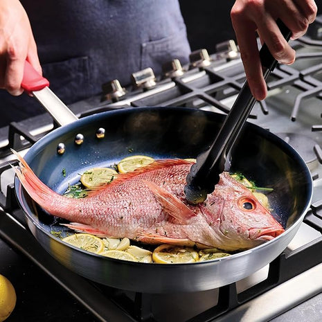 Tramontina Professional 14-Inch Ceramic Non Stick Extra Large Frying Pan, Heavy-Gauge Aluminum Skillet with Nonstick Coating, Dishwasher and Oven Safe, Black