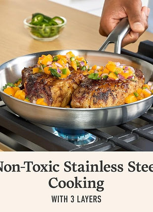 Calphalon Stainless Steel 10" Fry Pan