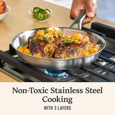 Calphalon Stainless Steel 10" Fry Pan