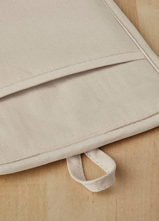 KitchenAid Ribbed Soft Silicone Pot Holder 2-Pack Set, Milkshake Tan, 7"x9"