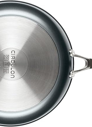 Circulon A1 Series with ScratchDefense Technology Nonstick Induction Frying Pan/Skillet, 12 Inch, Graphite
