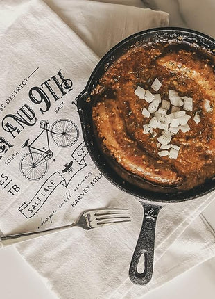 Backcountry Iron 8 Inch Round Medium Pre-Seasoned Cast Iron Skillet