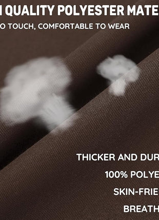 2 Pcs Plus Size Chef Apron, Unisex Professional Apron with 2 Pockets for Cooking, Work, Baking (Larger Size)