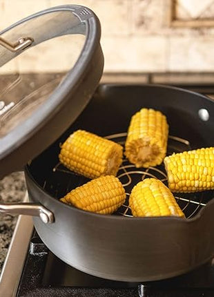 KITCHENATICS Round Cooling Racks for Cooking & Baking, Stainless Steel Steamer Rack, Canning Rack, Cake Cooling Rack - Circle Wire Cooling Rack for Air Fryer, Instapot, Cake Pans - 3PC 7.5", 9", 10.5"