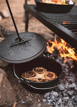 Stansport Pre-Seasoned Cast Iron Dutch Oven
