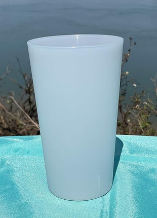 Unbreakable Plastic Cups Reusable - 28 oz Plastic Tumblers set of 12, BPA-Free Dishwasher Safe & Lightweight Reusable Cups for Kitchen, Home, Office, Outdoor