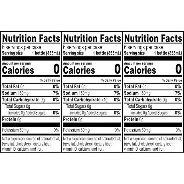 Gatorade G Zero Sports Drink, Glacier Cherry, Watermelon Splash, Apple Burst Variety Pack, 12 Fl Oz (Pack of 18)