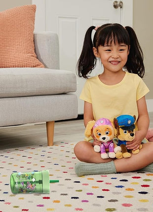 Contigo Kids Leighton Spill-Proof 2-Pack Paw Patrol Tumbler with Straw, 14oz, Power Pups and Dino Treks, Green and Blue