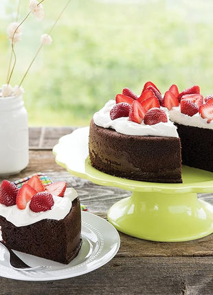 Nordic Ware Prism 9-Inch Round Cake Pan, 1 Pack, Natural