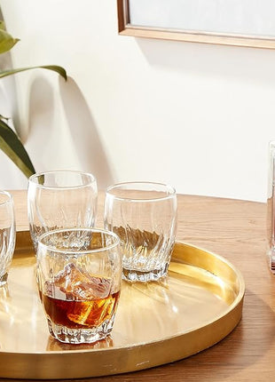 Anchor Hocking Central Park Drinking Glasses, 12 oz (Set of 4) -