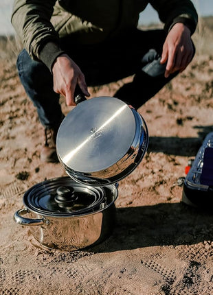 Stansport Stainless Steel Cook Set