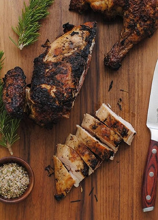 Messermeister Avanta 5” Fine Edge Steak Knife Set - German X50 Stainless Steel - Rust Resistant & Easy to Maintain - Includes 4 Steak Knives