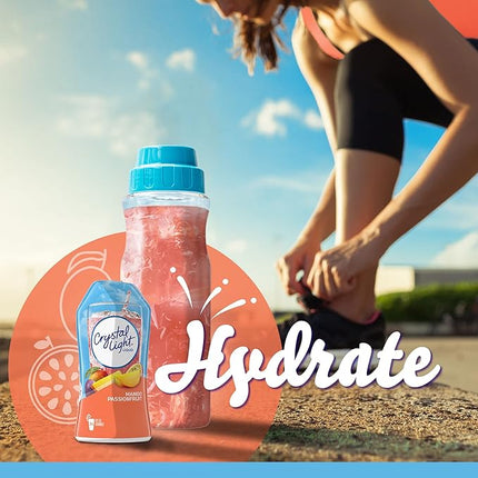 2 pack Crystal Light Mango Passionfruit Liquid Drink Mix 48 servings (1.62 fl oz x 2 = 3.24 oz)