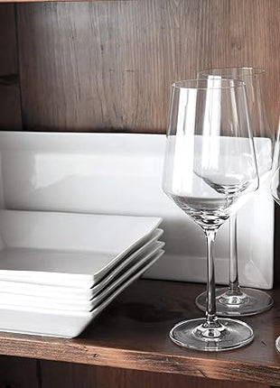 ZWIESEL GLAS Pure Cabernet Red Wine Glass (Set of 6), Graceful Wine Glasses for Red Wine, Dishwasher-Safe Tritan Crystal Glasses, Made in Germany (18 Ounce)