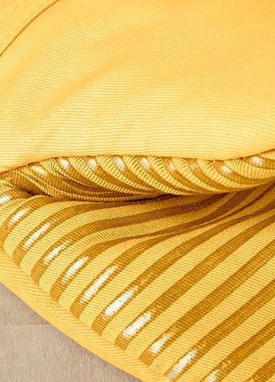 KitchenAid Beacon Two-Tone Non-Slip Oven Mitt Set, Majestic Yellow, 5.75"x13", 2 Piece