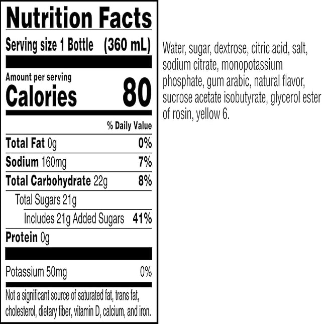 Gatorade Thirst Quencher, Orange, 12 fl oz Bottles, (12 Pack)