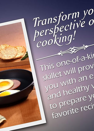 Swiss Diamond 8 Inch Frying Pan Nonstick Diamond Frying Pan, Aluminum Coated Skillet, Dishwasher Safe and Oven Safe Fry Pans with Ergonomic Handle