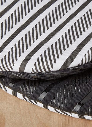 KITCHENAID Albany Mini Oven Mitt 2-Pack Set, Matte Black, 5.5"x8"