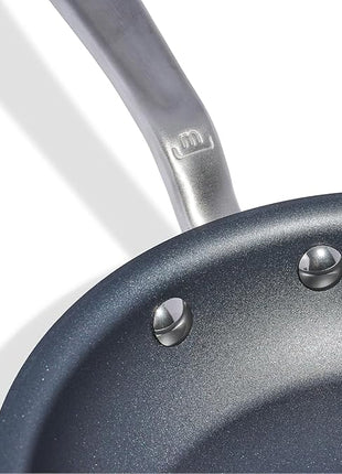 Made In Cookware - ProCoat 8" Non Stick Frying Pan (Graphite) - 5 Ply Stainless Clad Nonstick - Professional Cookware - Crafted in Italy - Induction Compatible