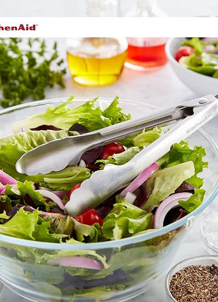 KitchenAid Stainless Steel Tongs, 7 Inch