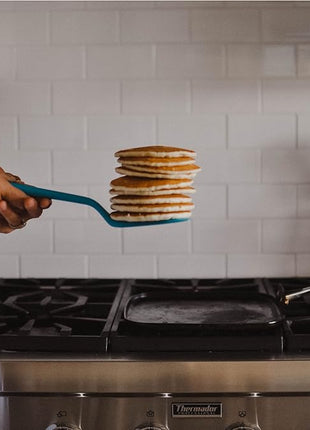 GIR: Get It Right Silicone Kitchen Spatula Turner - Non toxic cooking utensils for Nonstick Cookware, Cooking and Baking, Mini - 11IN - Black