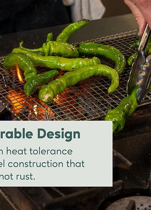 Ultra Cuisine Heavy Duty Cooling Rack for Cooking and Baking - Professional Grade Premium100% Stainless Steel Baking Rack & Wire Cooling Mesh for Roasting & Grilling - Dishwasher Safe - 11.5" x 16.5"