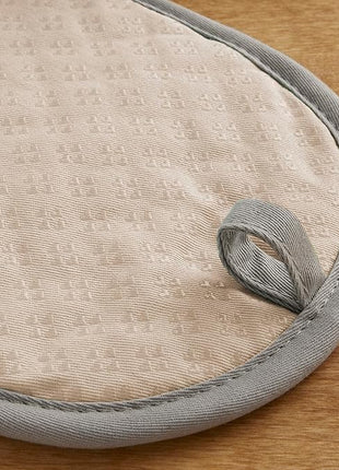 KitchenAid Asteroid Pot Holder 2-Pack Set, Milkshake Tan, 6.5"x10"