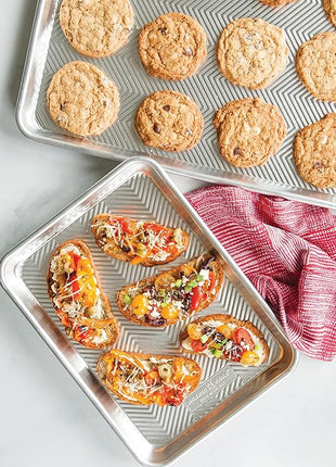 Nordic Ware Prism Baking Half and Quarter Sheet, Natural