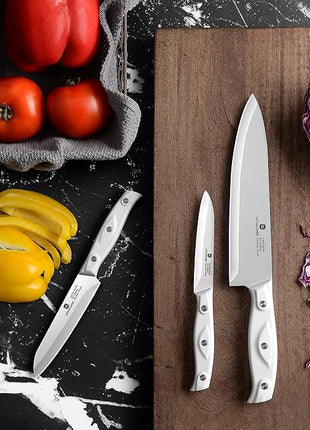 3PCS Chef Knife, Ultra Sharp Kitchen Knife, High Carbon Stainless Steel Chef knife set