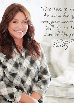 Rachael Ray Tools and Gadgets Lazy Crush & Chop, Flexi Turner, and Scraping Spoon Set / Cooking Utensils - 3 Piece, Red