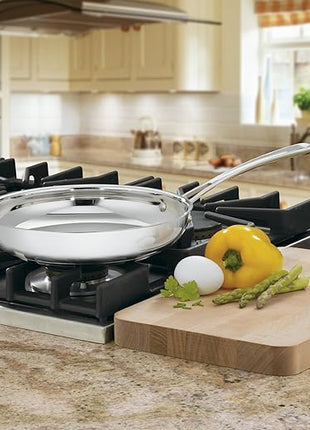 Cuisinart Contour Stainless 8-Inch Open Skillet