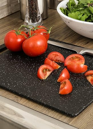 Dexas Superboard Pastry Board and Cutting Boards, Set of Two, Midnight Granite Color (Pack of 6)
